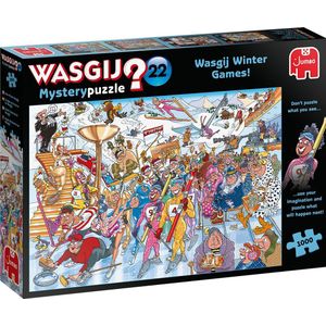 Wasgij Mystery 22 Winter Games - Puzzel van 1000 stukjes voor volwassenen