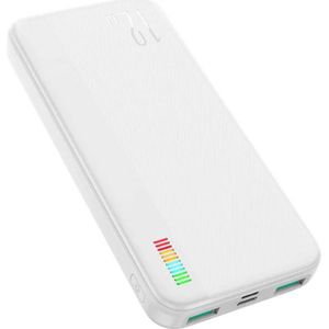 Joyroom Dazzling 12W Power Bank 10000mAh JR-T016 (wit)