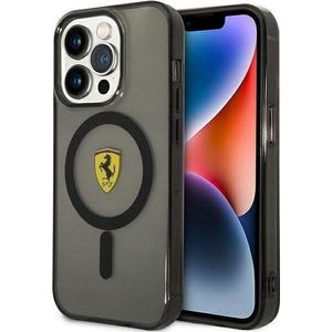 Ferrari Translucent MagSafe - Etui iPhone 14 Pro Max (zwart)