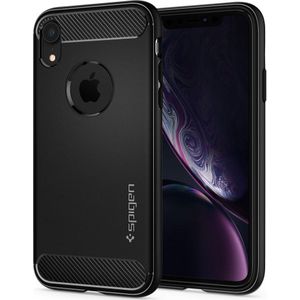 Spigen Rugged Armor voor iPhone XR matt zwart