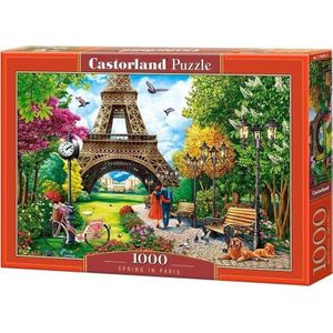 Castorland puzzel 1000 Spring in Paris CASTOR