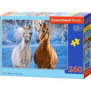 Castorland Legpuzzel The Winter Horses 260 Stukjes