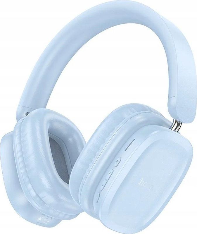 Hoco koptelefoon koptelefoon draadloos bluetooth nagłowne W51 blauw