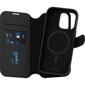 Panzerglass CARE by ® Feature Case Tango Two-in-One Wallet w. MagSafe iPhone 16 Pro mobiele telefoon behuizingen Hoes Zwart