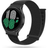 Tech-Protect band Nylon Samsung Galaxy Watch 4 40/42/44/46mm zwart