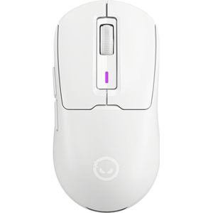 Lorgar MSA10W, draadloos Gaming Mouse Advanced, wit