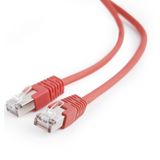 Gembird patchcord RJ45, cat.5e, FTP, 2m, rood