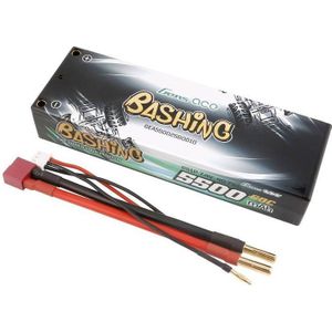 Gens Ace batterij Lipo 5500mAh 2S 7.4V 60C HardCase RC 10# auto met T-plug