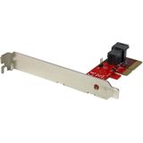 StarTech x4 PCI Express naar SFF-8643 Adapter voor PCIe NVMe U.2 SSD - PCI Express 2.5 inch NVM Express SSD Adapter