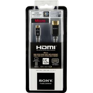 Sony DLC-HEU15 Micro Mini HDMI kabel 1,5m