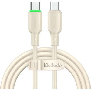 Mcdodo Cable USB-C voor USB-C CA-4770 65W 1.2m (beige)