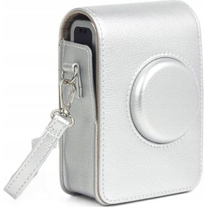 LoveInstant hoes Etui hoes tas Case Osłona tas voor Fujifilm Fuji Instax Mini Evo / zilver