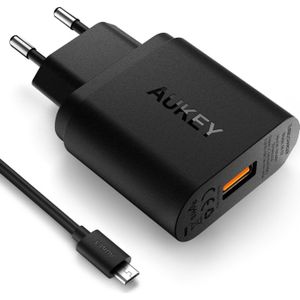 AUKEY muur charger PA-T9 1xUSB Quick Charge 3.0 3A 19.5W