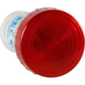 Spamel lamp compact rood LED 230V AC (PK22-LC-230-LED-AC)