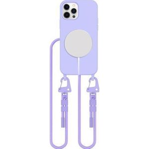 Tech-Protect Magnecklace MagSafe voor iPhone 12/ 12 Pro lawendowy