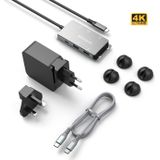 VIVOLINK VLUSBCHUB USB grafische adapter 3840 x 2160 Pixels