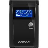 ARMAC UPS OFFICE Line-Interactive 650E LCD 2x 230V PL OUT, USB