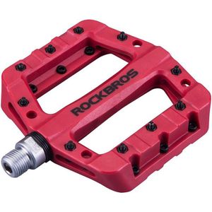 RockBros Bicycle pedals, platform, nylon 2017-12CRD (rood)