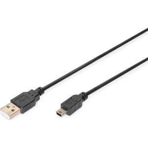 Digitus Basic USB Cable - Mini-USB/USB-A - 1.8 m