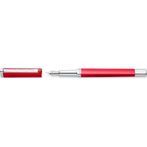 STAEDTLER vulpen triplus rood F, hervulbaar