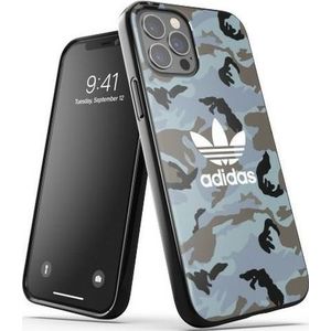 adidas OR SnapCase Camo iPhone 12/12 Pro blauw/zwart 43702