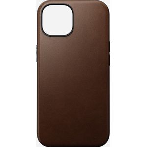 Nomad Modern Leather Case iPhone 15 bruin
