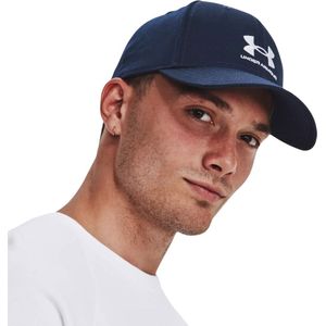 Under Armour Branded Lockup Adj OSFM Men's Baseball Cap marine blauw 1381645 410