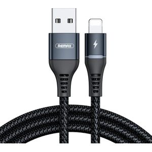 REMAX Kabel USB Lightning - Lightning 1 m zwart (6972174152066)
