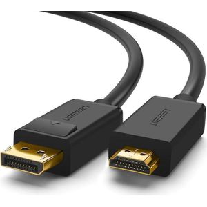 UGREEN 10239 video kabel adapter 1,5 m DisplayPort HDMI Zwart