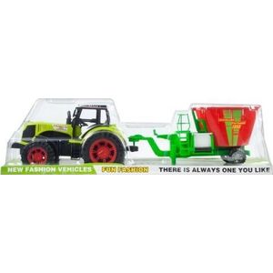 Mega Creative tractor met accessoires