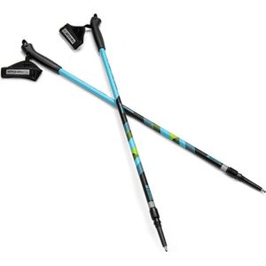 Spokey Kijki Nordic Walking Meadow blauw-zwart-zielone 929462