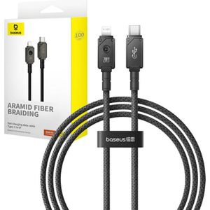 Baseus Fast Charging Cable USB C TO IP 20A 1M (zwart)
