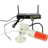 Allnet MSR zbh. Signal/Warnlampe, rood/Gelb/groen/Buzzer einzeln ansteuerbar / FLASH-licht
