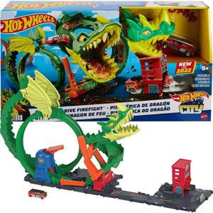 Mattel spoor auto City lus draak (468751)