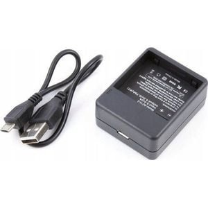 Xrec oplader dubbel voor Baterii / accu Kamer Xiaomi Yi