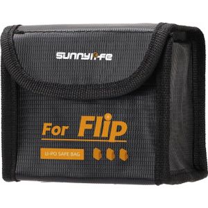 SunnyLife tas Etui hoes 3x accu batterij voor Drona Dji Flip Ognioodporny / Fp-dc956-3
