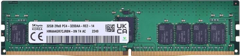 HYNIX RDIMM 32GB DDR4 2Rx8 3200MHz PC4-25600 ECC REGISTERED HMAA4GR7CJR8N-XN