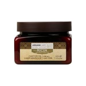 Arganicare Castor Oil masker stymulująca porost haar 350 ml