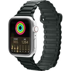 Dux Ducis Strap (Armor Version) band Apple Watch Ultra, SE, 8, 7, 6, 5, 4, 3, 2, 1 (49, 45, 44, 42 mm) siliconen magnetisch band armband groen