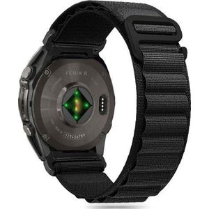 Tech-Protect NYLON PRO GARMIN FENIX 5 / 6 / 6 PRO / 7 / 8 (47 MM) / E zwart