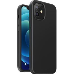 UGREEN Ugreen Protective Silicone Case rubber elastyczne siliconen etui hoes iPhone 12 mini zwart