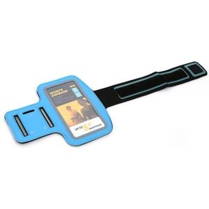 Platinet POSB mobiele telefoon behuizingen 12,7 cm (5 inch) Armband doos Blauw