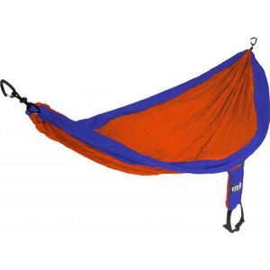 ENO Jednoosobowy hangmat SingleNest Sapphire/ oranje