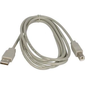 Logo Kabel USB USB-A - USB-B 5 m grijs (24120)