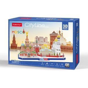 Cubic Fun puzzel 3D City Line Moscow