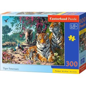 Castorland puzzel 200 Tiger Sanctuary CASTOR