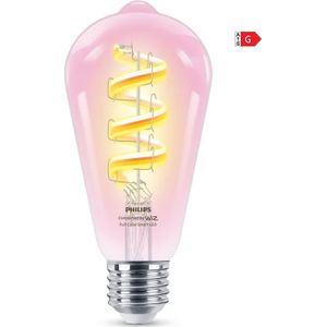 Philips Full kleur Smart LED Filament Edison Lamp 40W E27