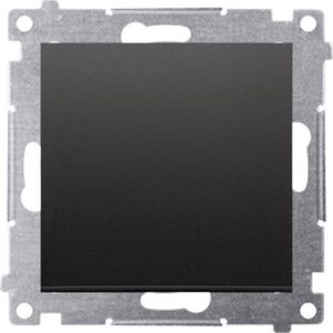 Kontakt-Simon Simon 54 Single-pole connector (Module) 16AX 250V screw terminals zwart mat DW1A.01/49