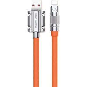 Wekome Kabel USB USB-A - Lightning 1 m oranje (WK-WDC-186_01_ORANGE)
