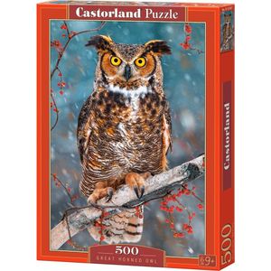 Great Horned Owl Puzzel (500 stukjes)